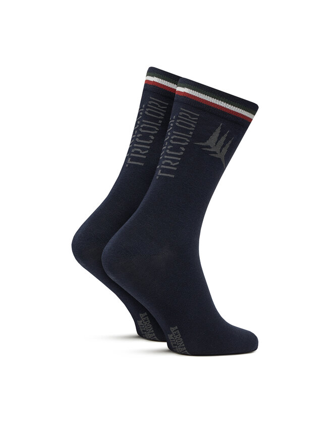 Aeronautica Militare Чорапи дълги мъжки Aeronautica Militare 251CZ010L499 Тъмносин