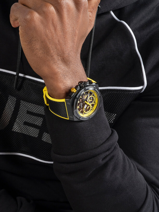 Guess Zegarek Guess GW0713G2 Czarny