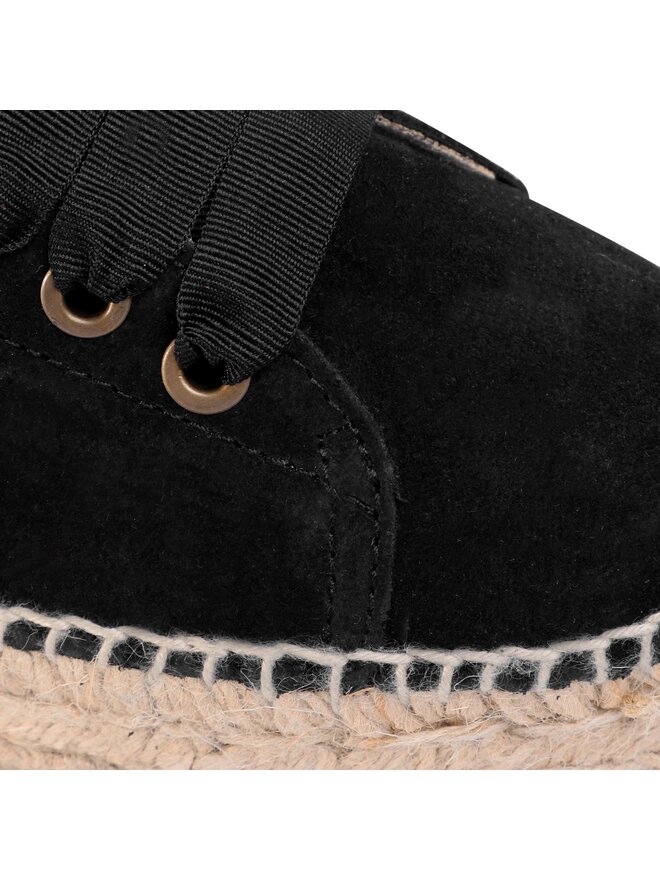 Espadrille sneakers black online