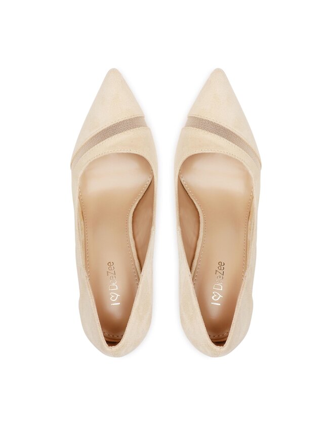 DeeZee High Heels DeeZee KL-92831-61A Beige