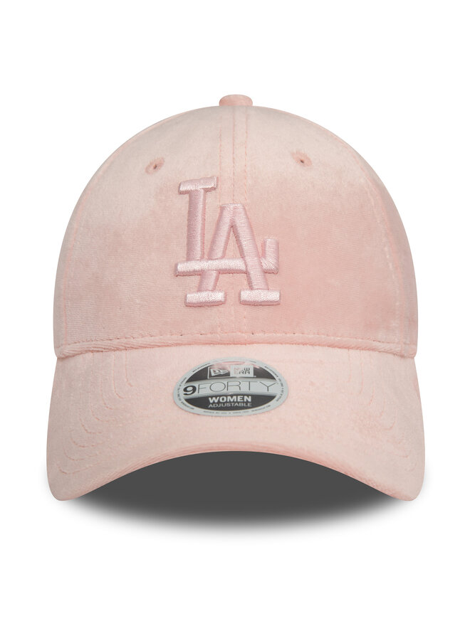 New Era Шапка с козирка New Era Wmns Velour 940 La Dodgers 60503610 Розов