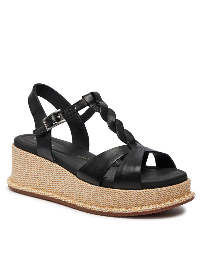 Clarks Basutės Clarks Kimmei Twist 26176391 Juoda