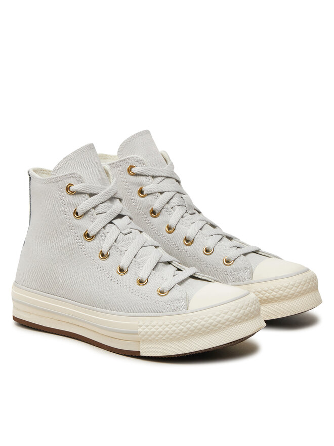 Converse Plátěnky Converse Chuck Taylor All Star Eva Lift Platform Tonal Canvas A10382C Šedá