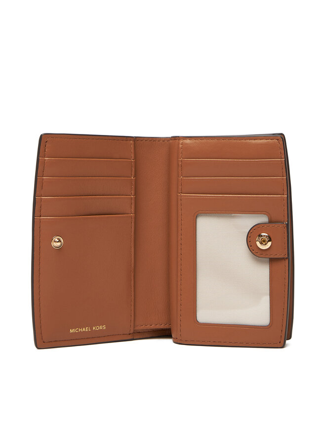 MICHAEL Michael Kors Duży Portfel Damski MICHAEL Michael Kors Bryant 32S5GYTZ2B Brązowy