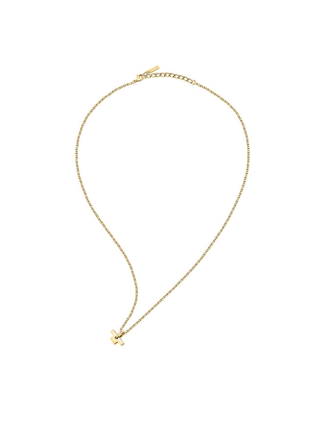 Trussardi Ogrlica Trussardi TJAXC12 Zlatna