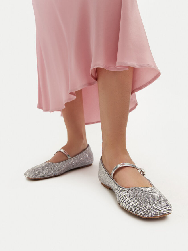 Steve Madden Bailarinas Steve Madden Ezri-R SM11003245 Plata
