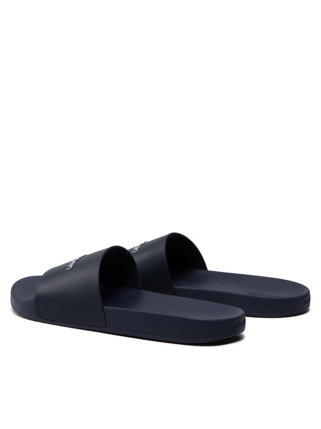 Calvin Klein Jeans Чехли Calvin Klein Jeans Pool Slide HM0HM00455 Тъмносин