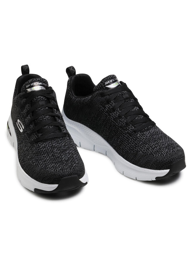 Skechers Sneakersy Skechers Paradyme 232041/BKW Čierna