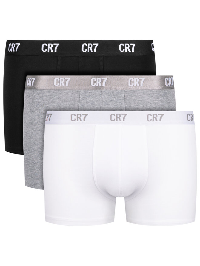 Cristiano Ronaldo CR7 Cristiano Ronaldo CR7 3er-Set Boxershorts Basic Trunk 3Pack 8100-49-633 Bunt