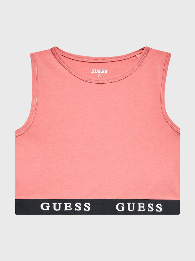 Guess Guess Felső J2YI34 KABR0 Rózsaszín Slim Fit