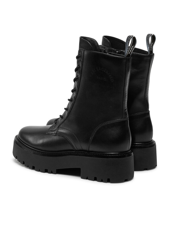 KARL LAGERFELD Bakancs KARL LAGERFELD KL43455 Fekete