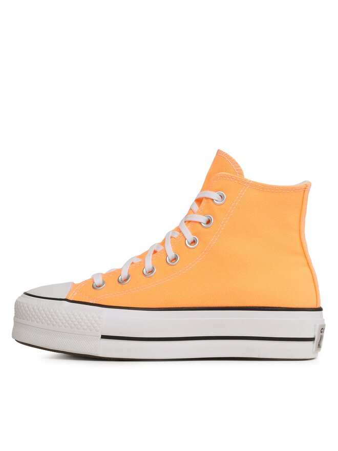 White and orange converse 2025