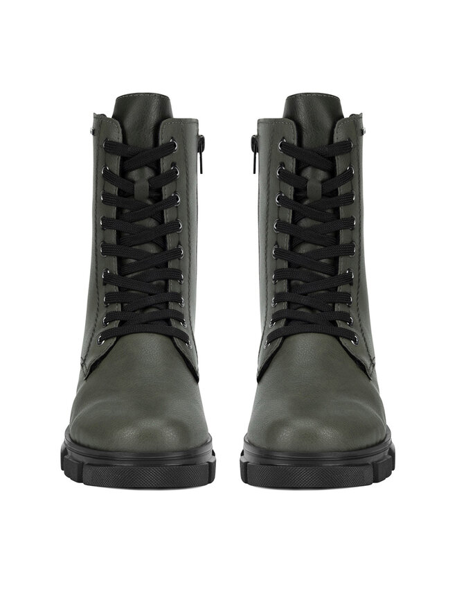 Rieker Schnürschuhe Rieker Y7102-52 Grün