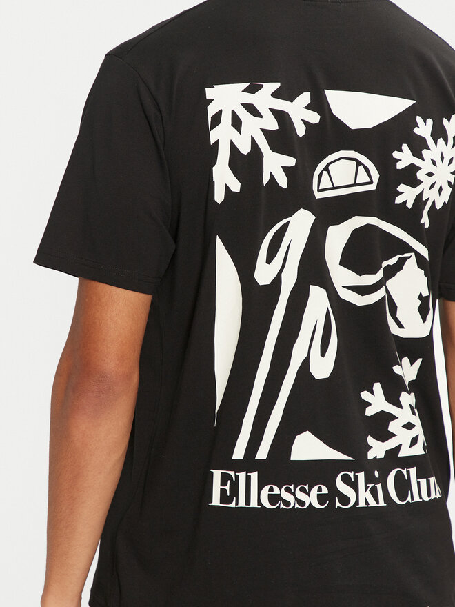 Ellesse Ellesse T-Shirt Skisetta Tee SHX20961 Μαύρο Regular Fit