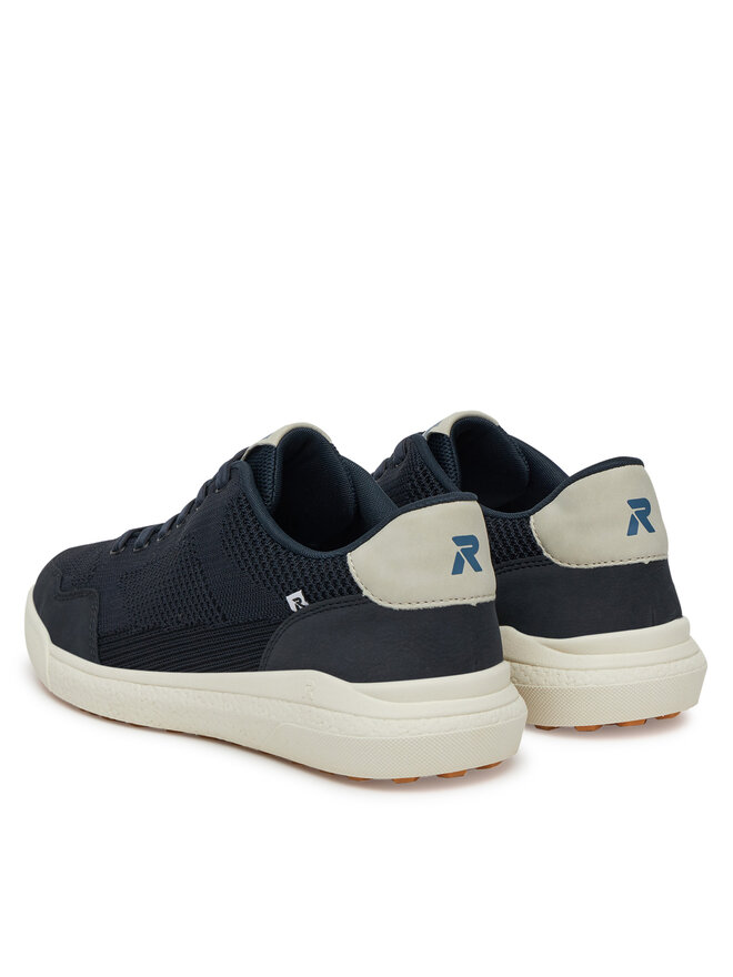 Rieker Sneakersy Rieker U1104-14 Tmavomodrá
