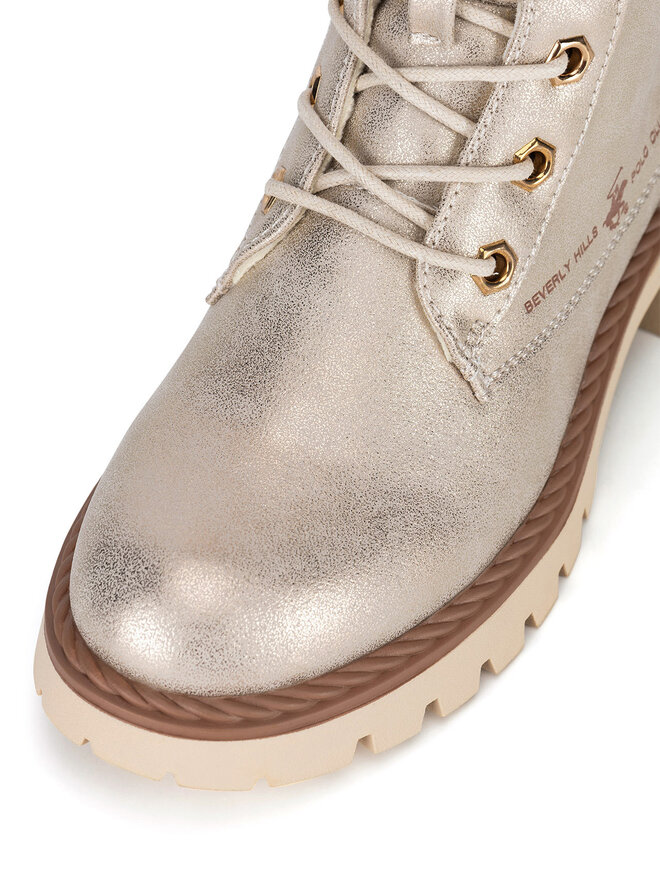 Beverly Hills Polo Club Botines planos Beverly Hills Polo Club CS6135-02 Oro