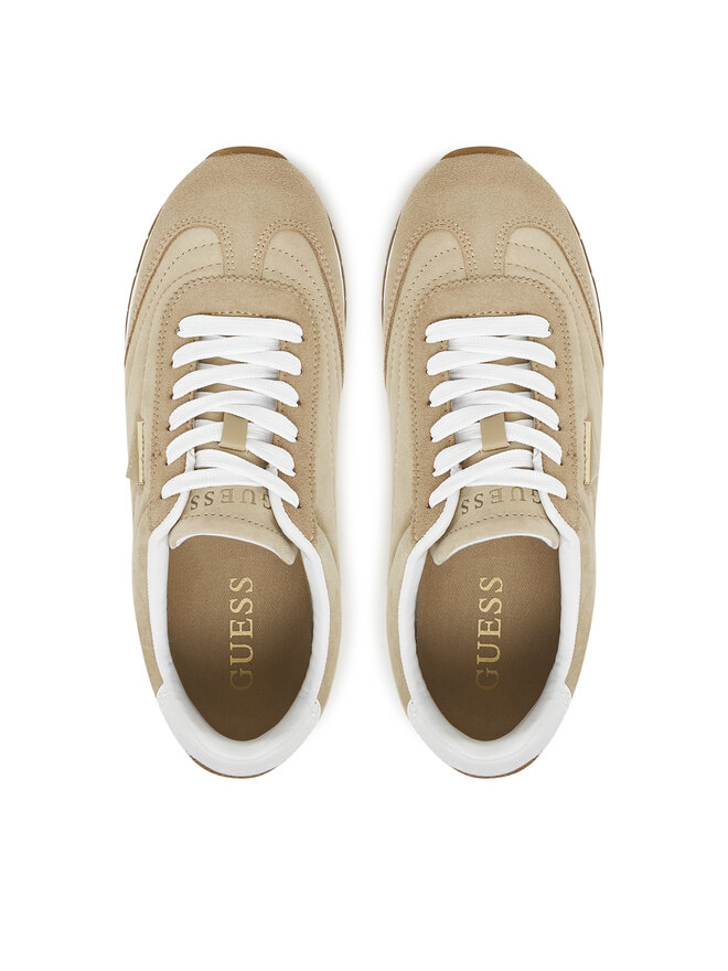 Guess Sneakersy Guess FLJJO2 LEA12 Béžová