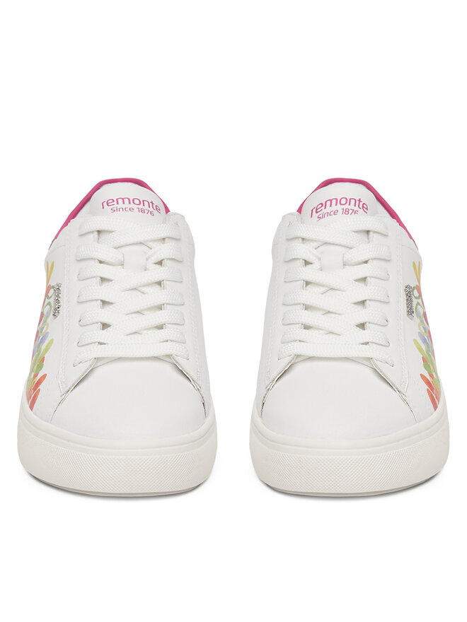 Remonte Sneakersy Remonte D2J00-82 Bílá