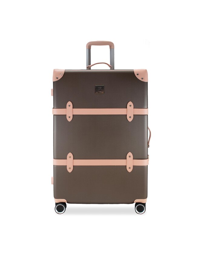Semi Line Valigia grande Semi Line T5673-4 Marrone