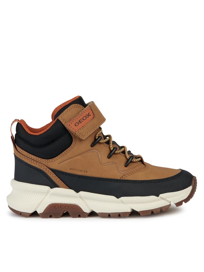 Geox Ботуши Geox J Flexyper Plus Boy J36LCG 0MEFU C2G9B S Жълт