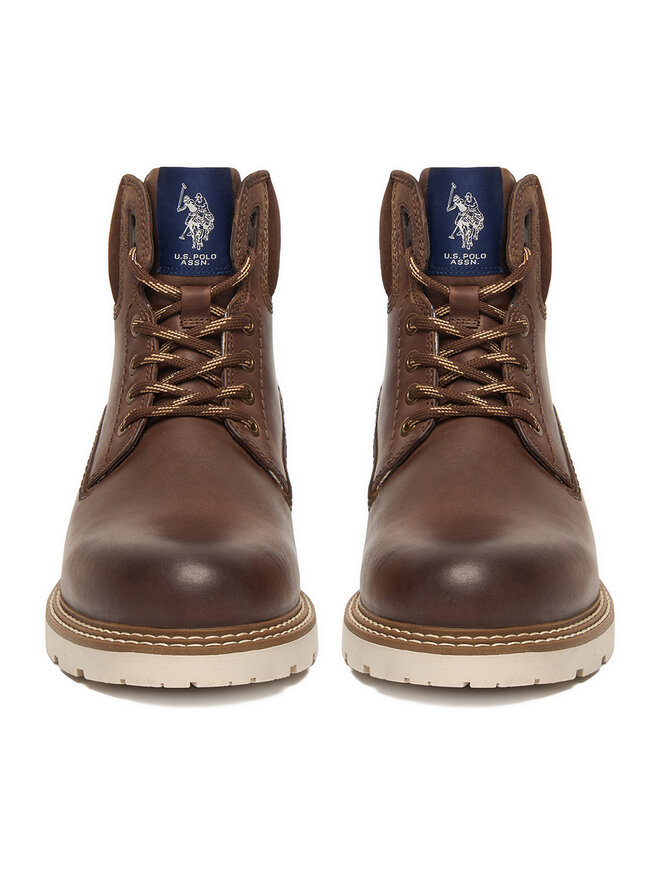 U.S. Polo Assn. Schnürschuhe U.S. Polo Assn. EO-PATRIZ001M/EL1 Braun