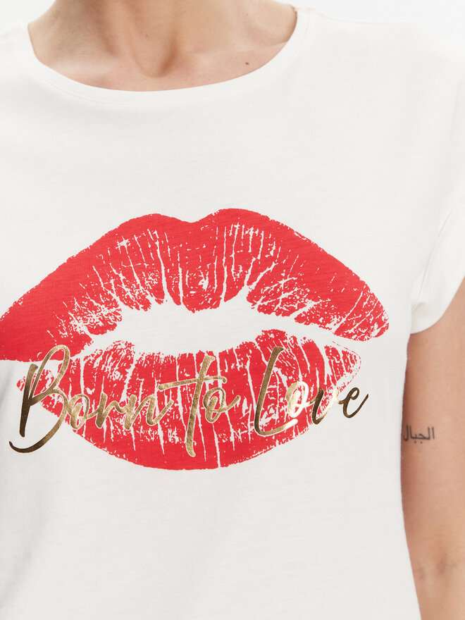 Morgan Morgan Camiseta 251-DVALA Blanco Regular Fit