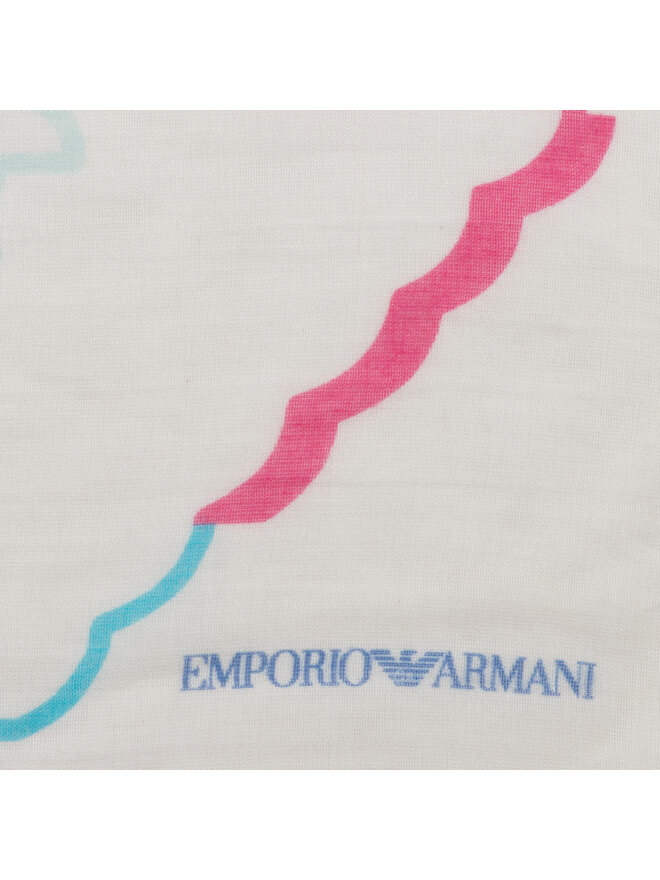 Emporio Armani Šál Emporio Armani 635274 0P339 26410 Bílá