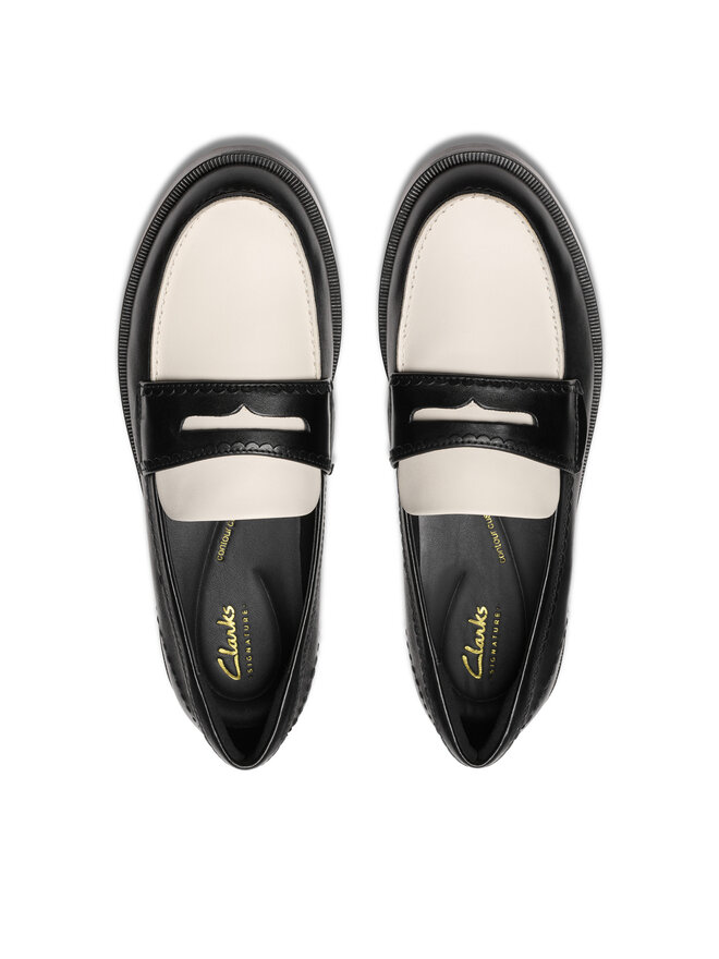 Clarks Μοκασίνια Clarks Straven Edge 26181270 Μαύρο