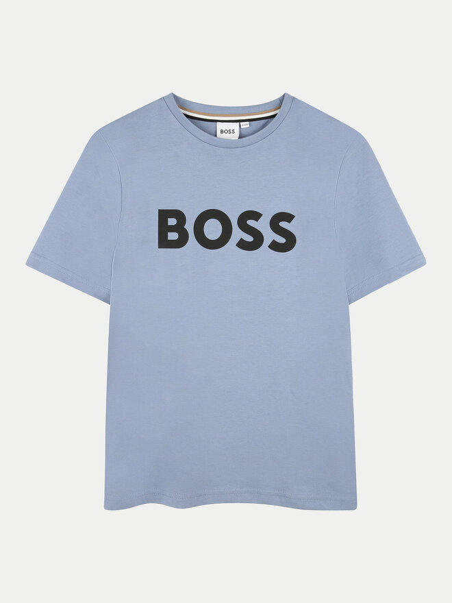 BOSS Boss Футболка J51204 S Голубий Regular Fit
