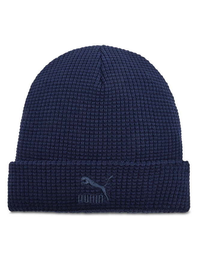 Puma Čepice Puma Classics Mid Fit Beanie 025677 03 Tmavomodrá