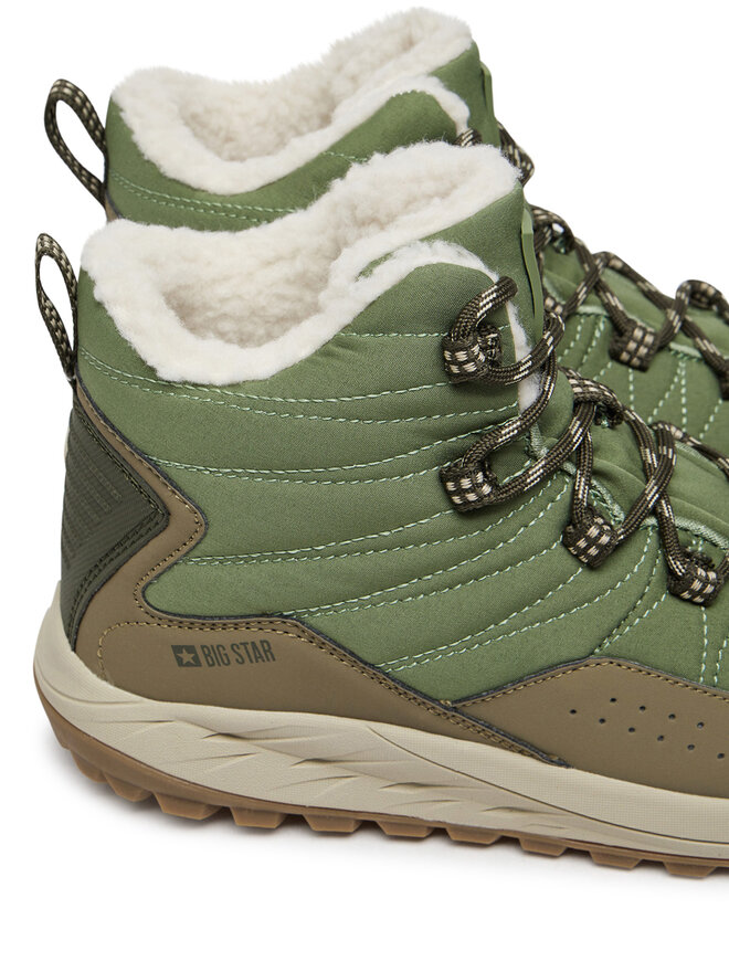 Big Star Shoes Trapper stila apavi Big Star Shoes OO274A064 Zaļš