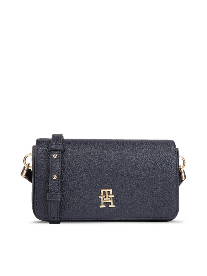 Tommy Hilfiger Kabelka Tommy Hilfiger Emblem AW0AW15180 Tmavomodrá