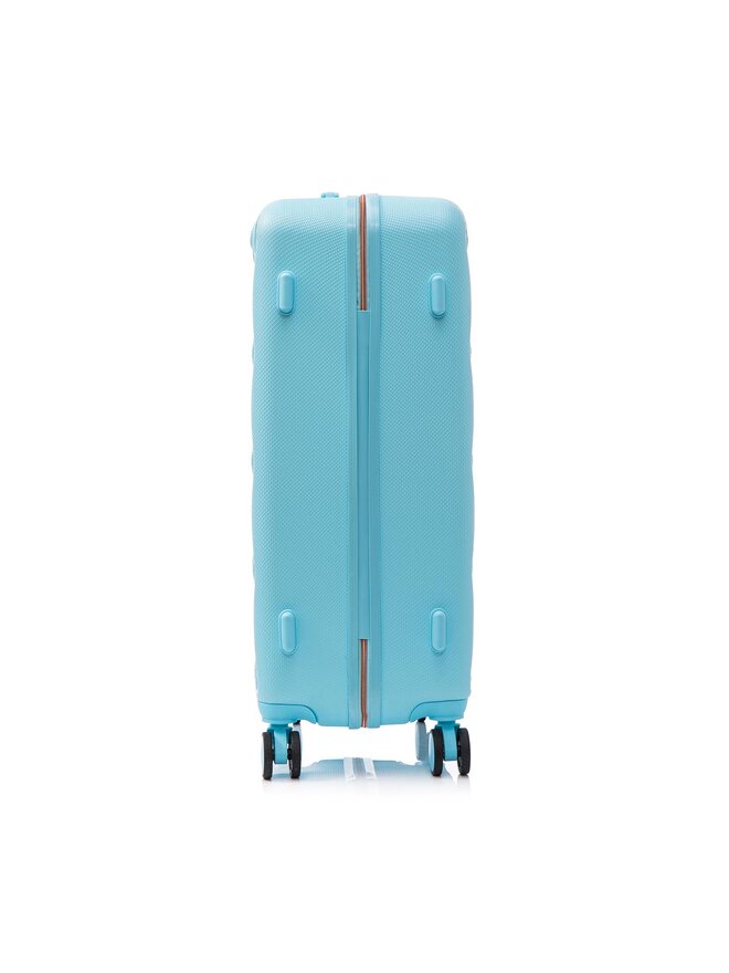 Semi Line Μεσαία Βαλίτσα Semi Line T5723-3 Γαλάζιο