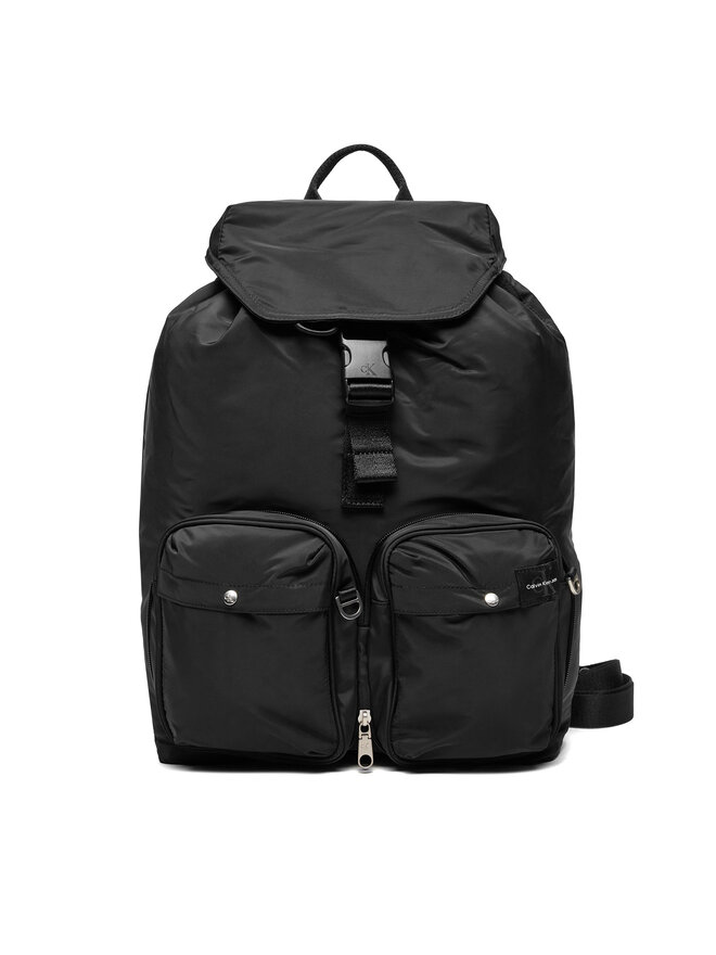 Calvin Klein Jeans Раница Calvin Klein Jeans Packable Flap K50K512547 Черен