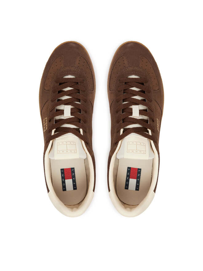 Tommy Jeans Sneakers Tommy Jeans The Greenwich Edge Suede EM0EM01732 Dunkelbraun