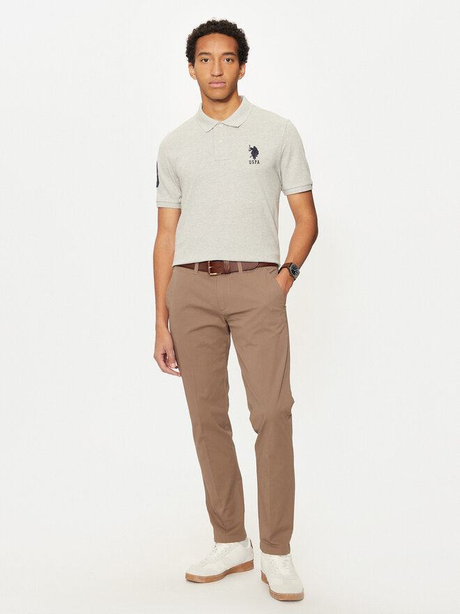 U.S. Polo Assn. U.S. Polo Assn. Poloshirt MUP3313 Grau Regular Fit