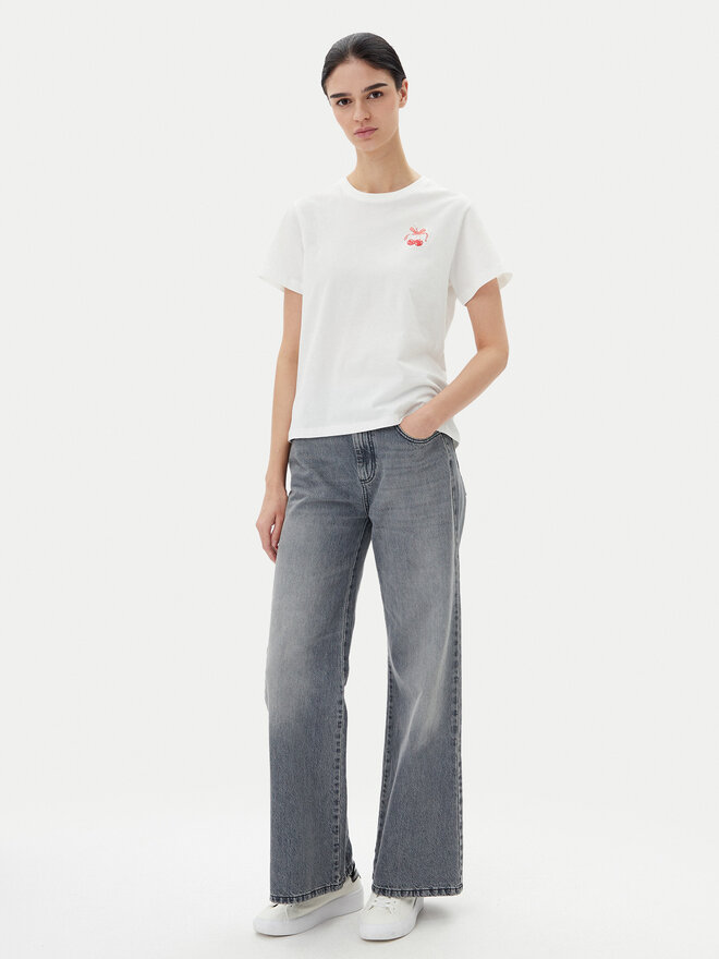 JDY JDY T-Shirt Daisy 15348400 Λευκό Regular Fit