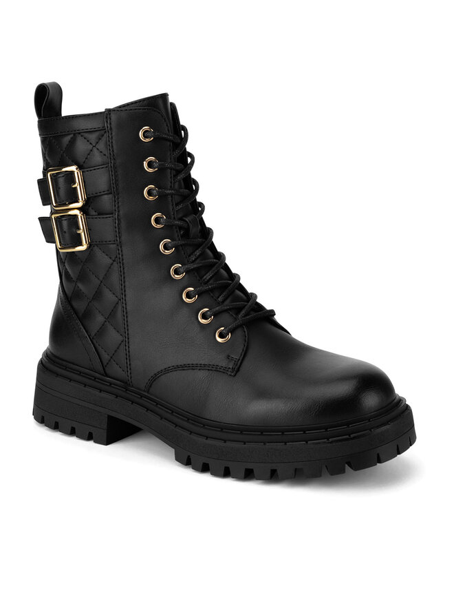 DeeZee Botki DeeZee HY60208-4 Czarny