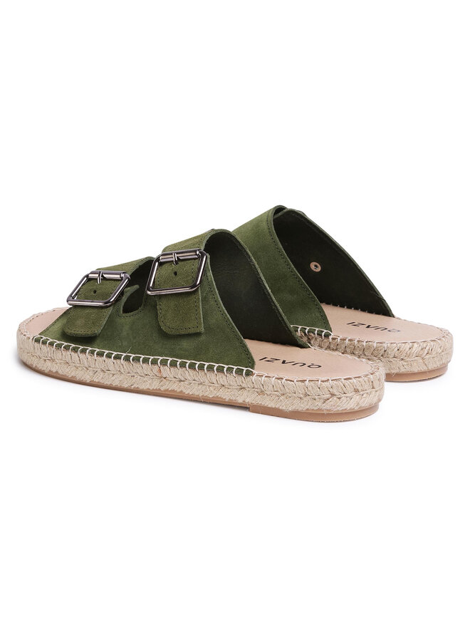 QUAZI Espadryle QUAZI QZ-63-04-000623 Zielony