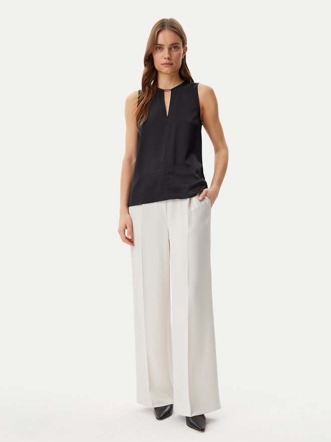 Calvin Klein Calvin Klein Топ K20K208190 Чорний Regular Fit