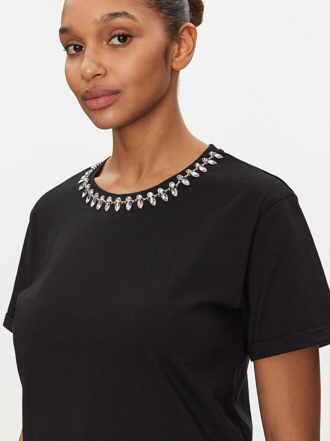 Morgan Morgan Camiseta 251-DOUTI Negro Regular Fit