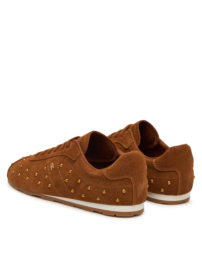 Tommy Hilfiger Sneakers Tommy Hilfiger Th Bella Low Profile Studs FW0FW09882 Braun