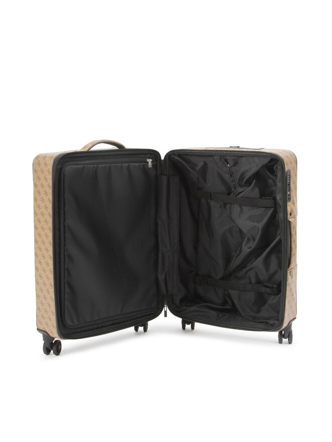 Guess Velký kufr Guess TMVZLS P3302 Hnědá
