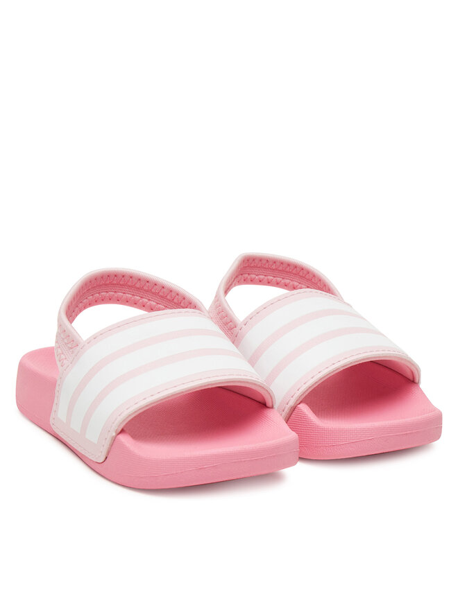 adidas Sandały adidas adilette Estrap JR5326 Różowy