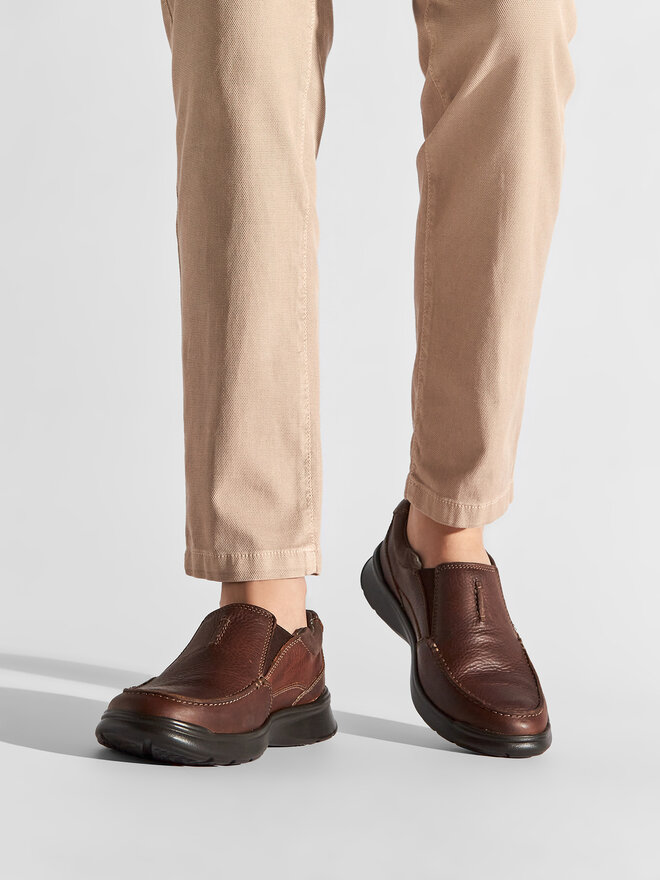 Clarks Félcipő Clarks Cotrell Free 261315667 Barna