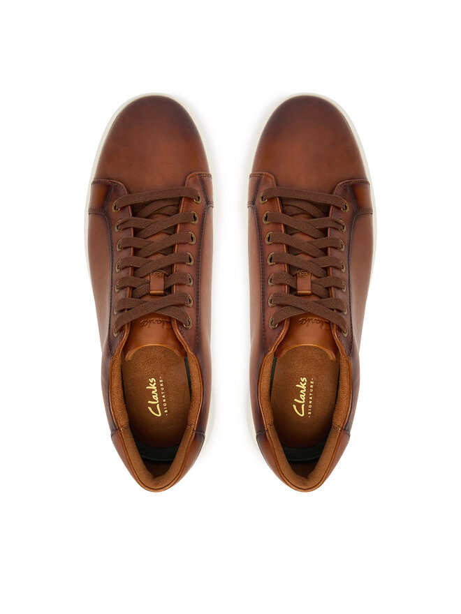 Clarks Sneakers Clarks Goswell Tie 26186561 Braun
