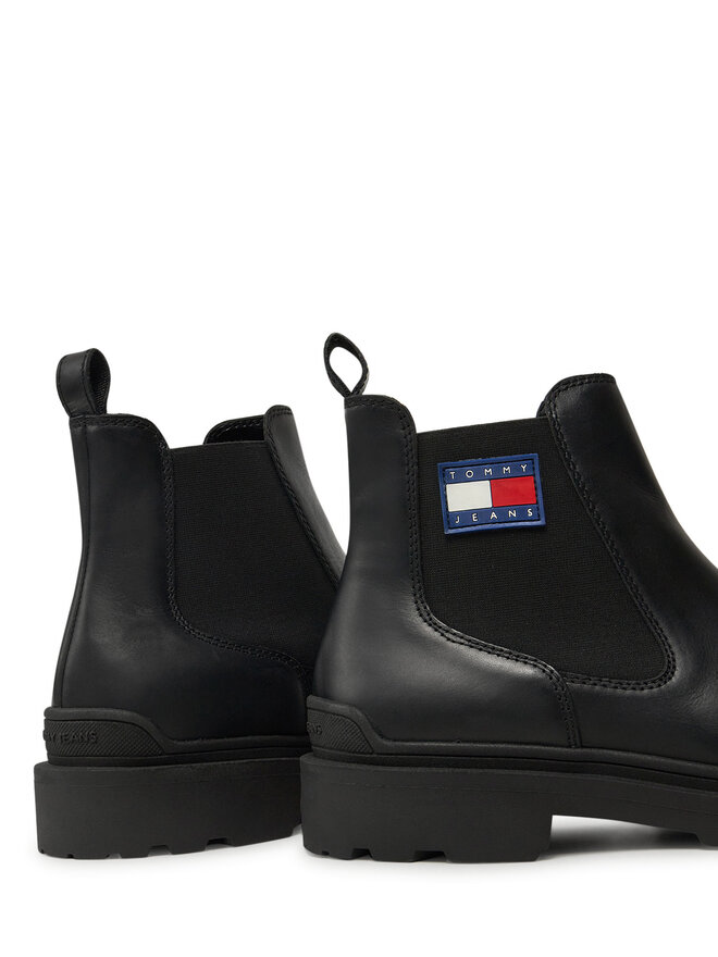 Tommy Jeans Боти тип челси Tommy Jeans EM0EM01448 Черен