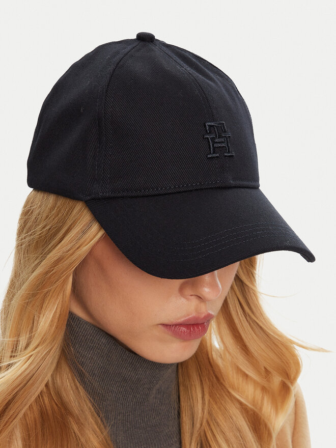 Tommy Hilfiger Cappellino Tommy Hilfiger Naval AW0AW16621 Blu scuro