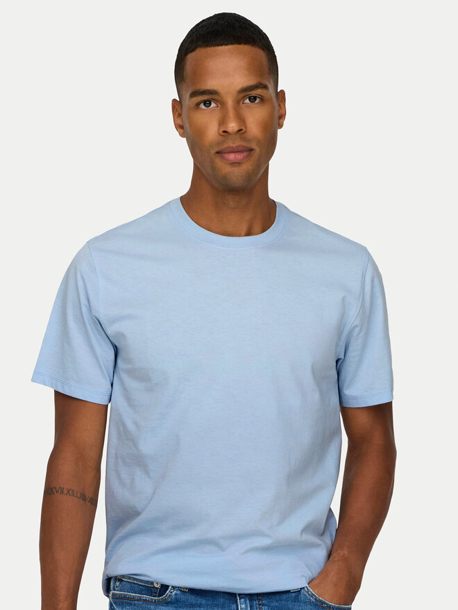 Only & Sons Only & Sons Póló 22025208 Kék Regular Fit