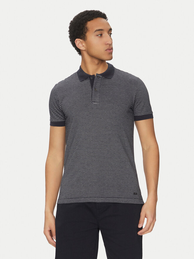 Geox Geox Pólóing M5510N T3250 F4148 Sötétkék Regular Fit